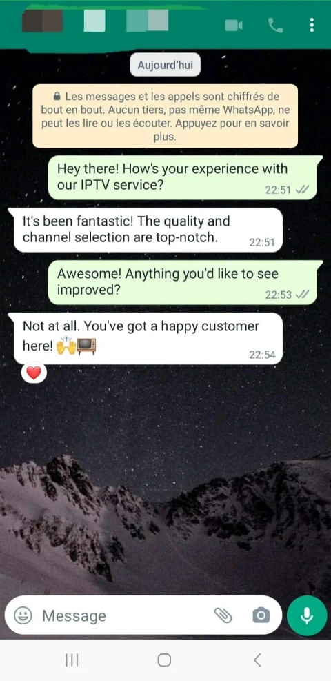 Customer WhatsApp conversation 3